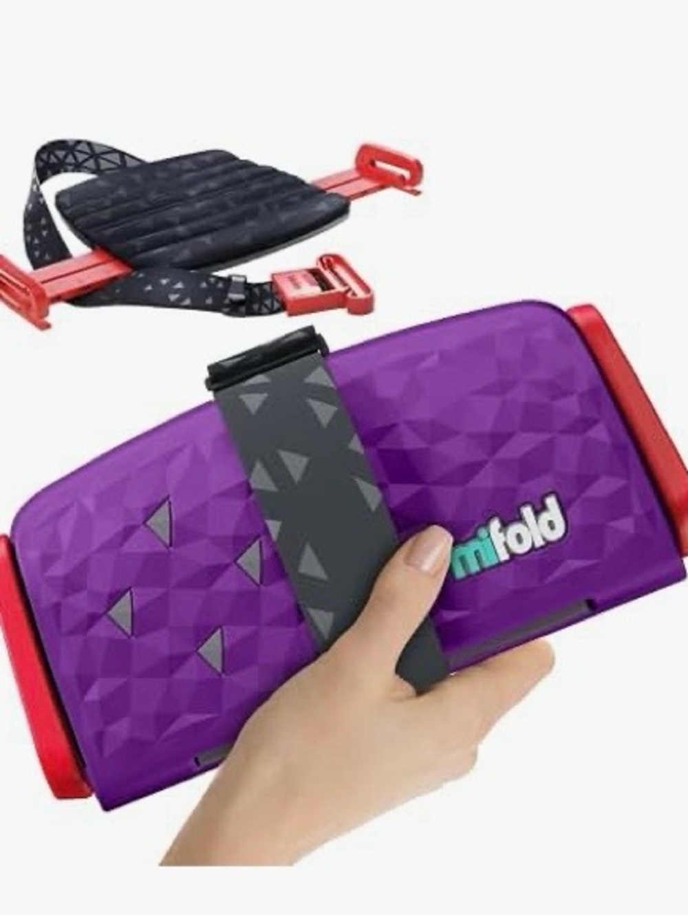Mifold Compact Kids Booster Seat - Portable Travel Booster